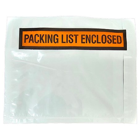 [MBIND PQ12BL] Packing List Enclosed Envelope - 4.5" x 5.5"