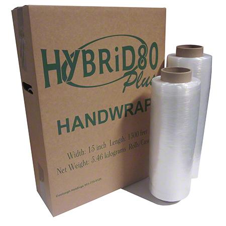 [MBHPL15] Western Plastics HYBRiD80 Plus Pallet Wrap - 17" x 1500'