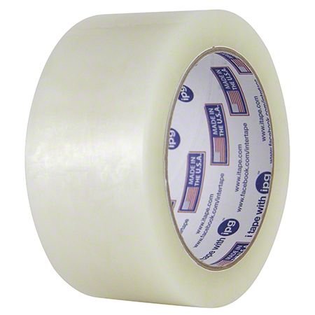 [MBT 210006100] IPG® 6100 Utility Hot Melt Carton Sealing Tape - 48mm x 914m, Clear